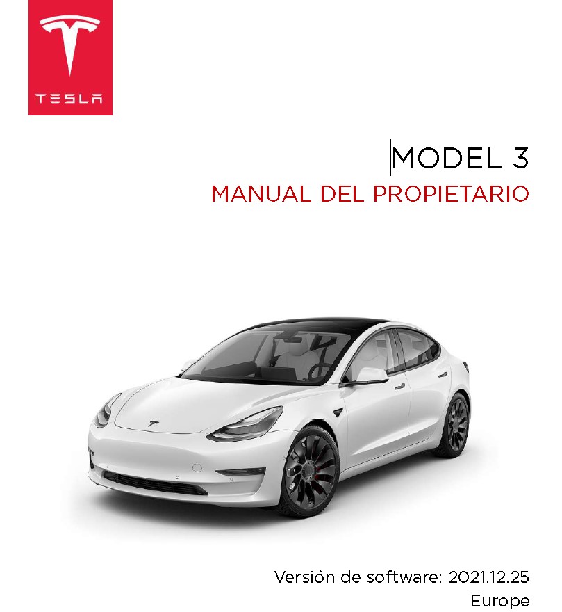 Descargar el manual Tesla Model 3 2021