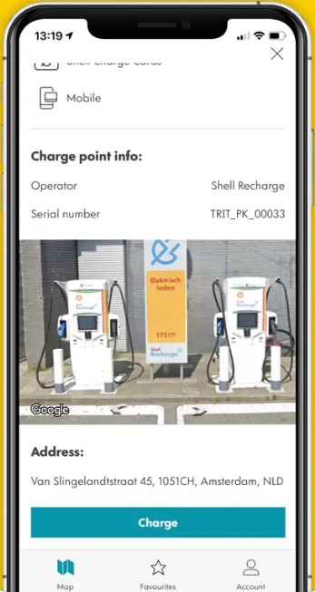 appli Shell recharge new motion pour recharger au Portugal