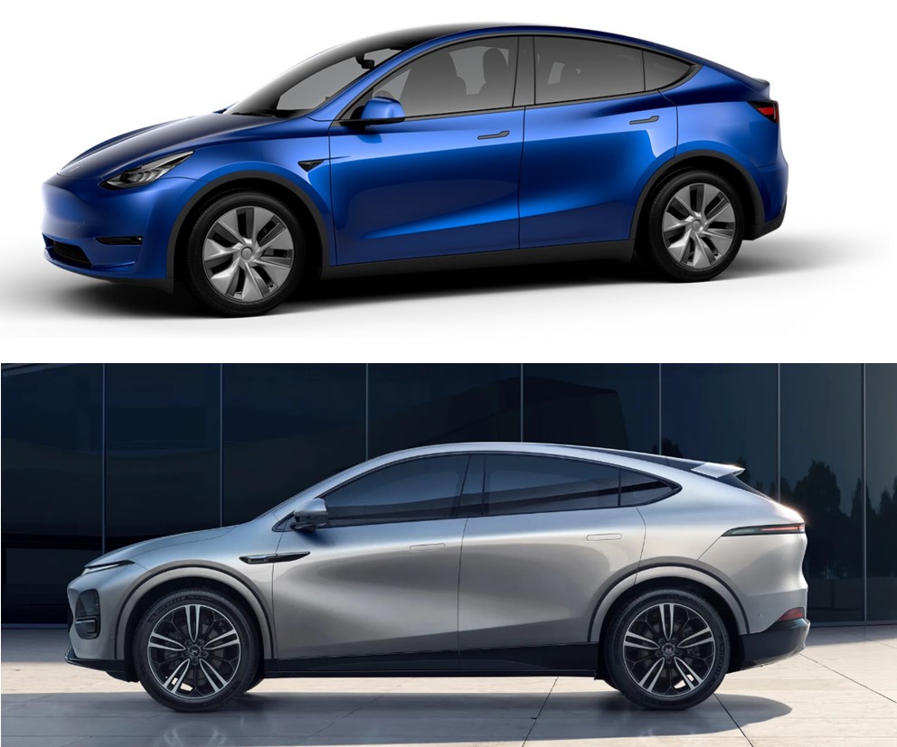 comparativa Tesla Model Y vs Xpeng G6