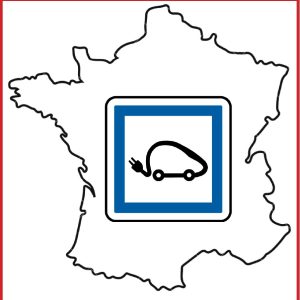 carte de France des chargeurs pour voitures électriques